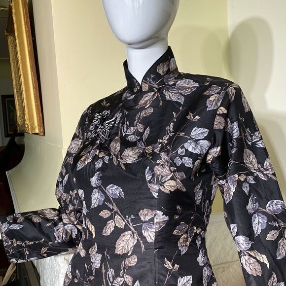 Chinese Silk Handmade Qipao Dress - Picture 6 of 16